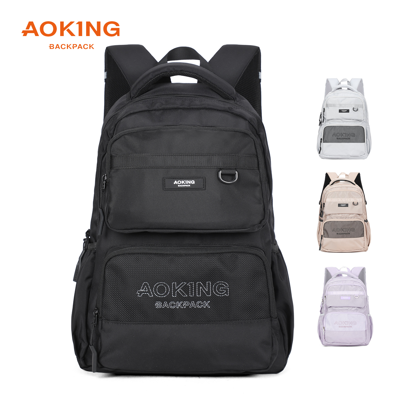 Aoking lightweight waterproof casual sport outdoor backpack