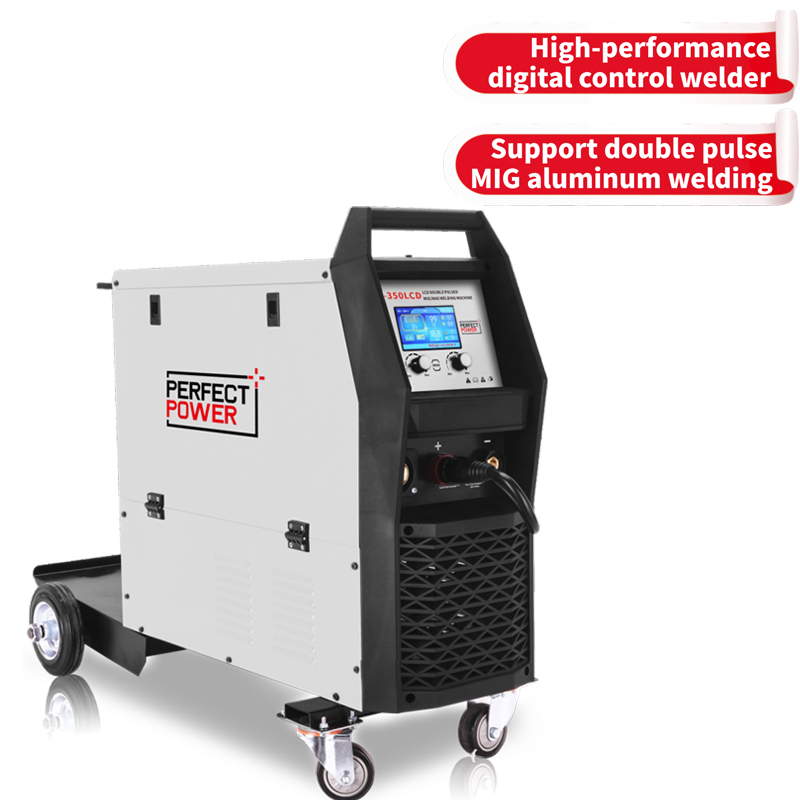 MIG-350LCD gas gasless co2 mig welding machine 4 in 1 3 in 1 mag mma tig mig welder
