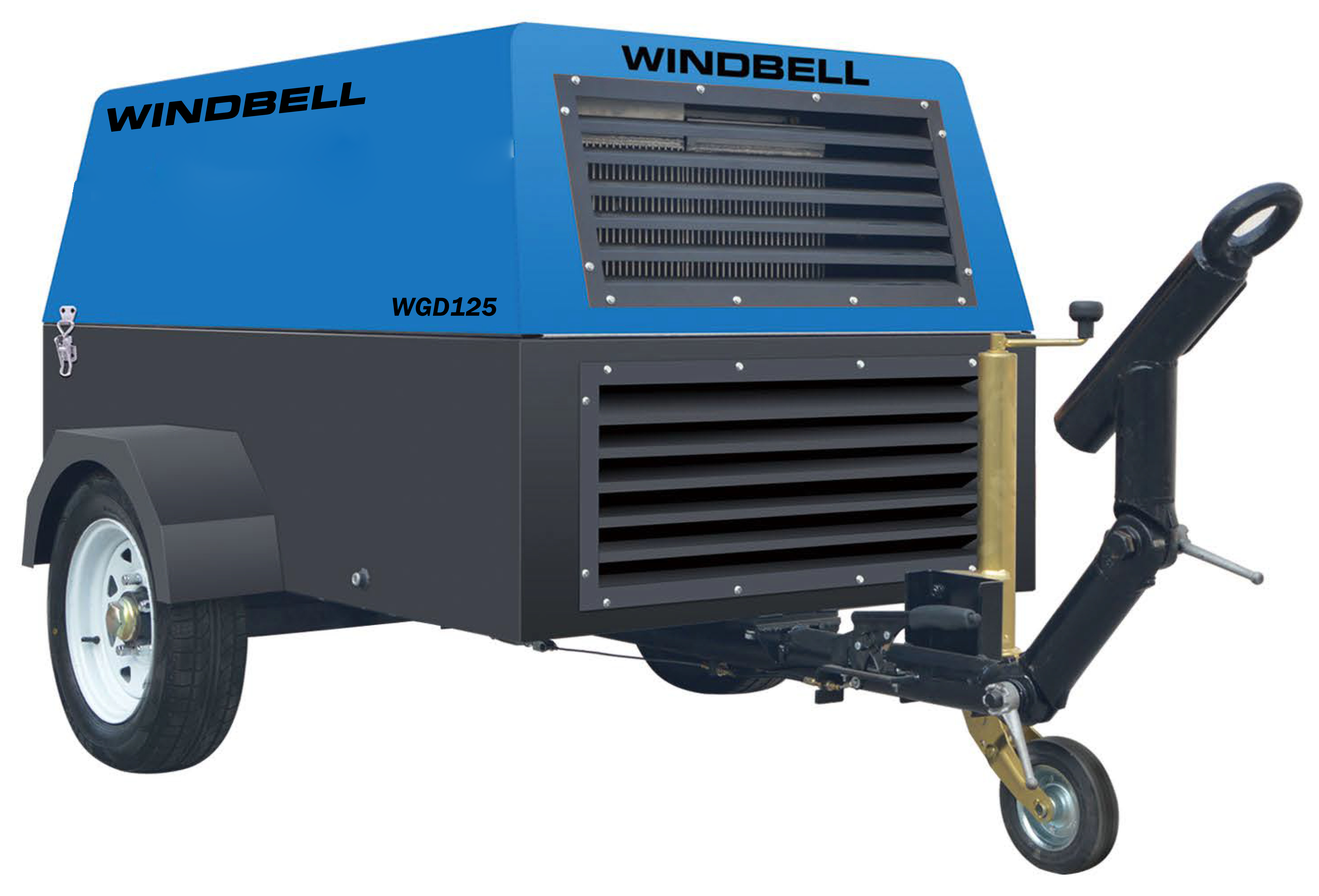 Diesel Portable Screw Air Compressor
