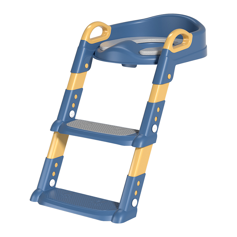 PP Foldable Baby Potty Seat With Ladder Travel Portable Potty Seat With Ladder