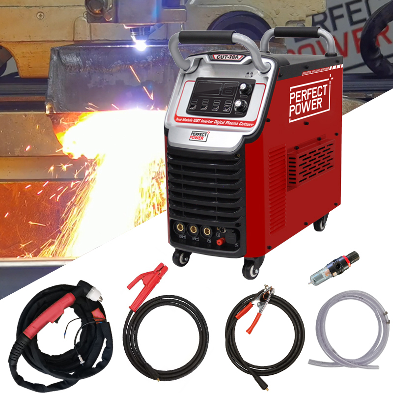 Air Compressor Small Mini Portable With HF 220V Plasma Cutter Welder CUT40 CUT60 70Amp Plasma Cutter