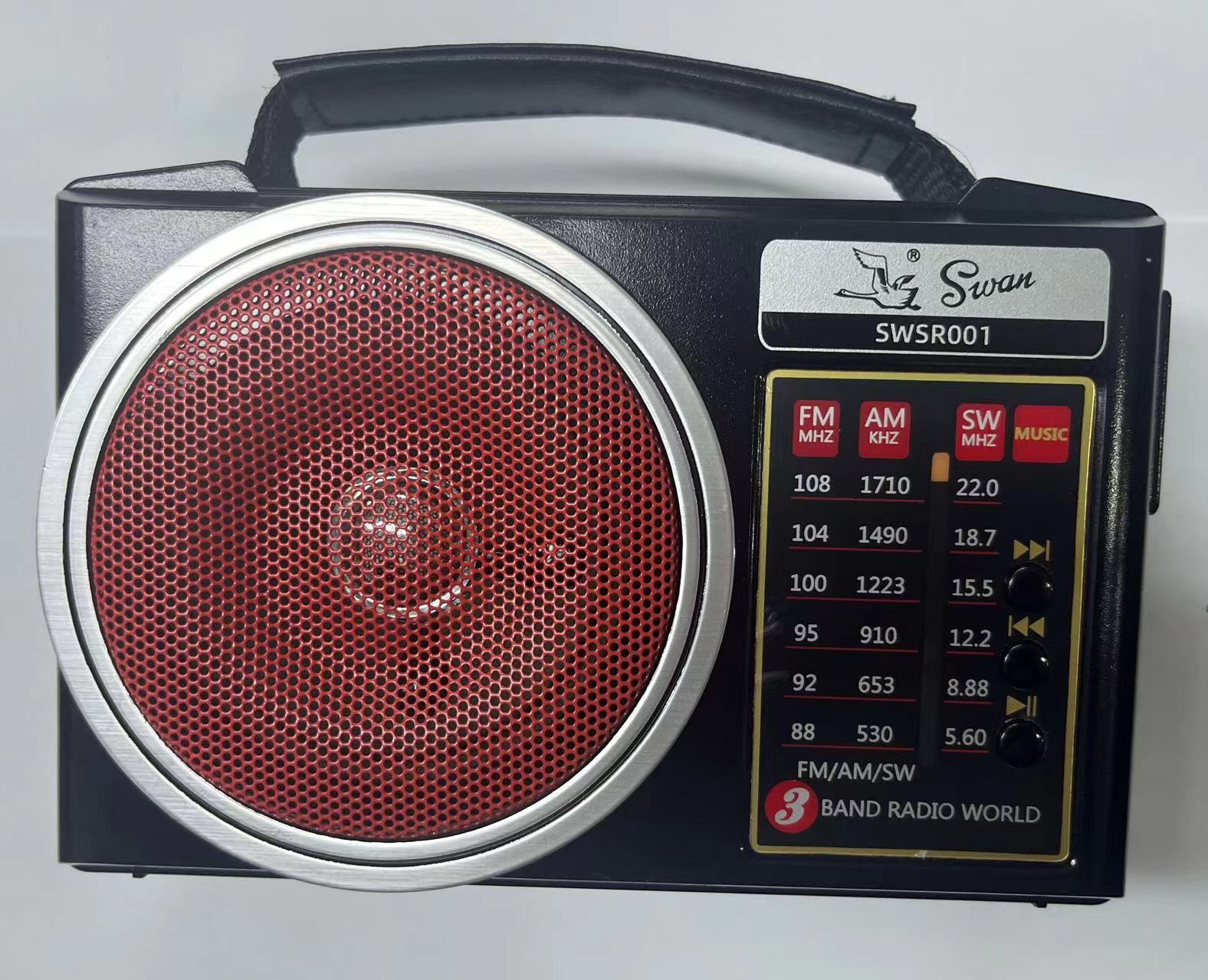 swan radio solar led light