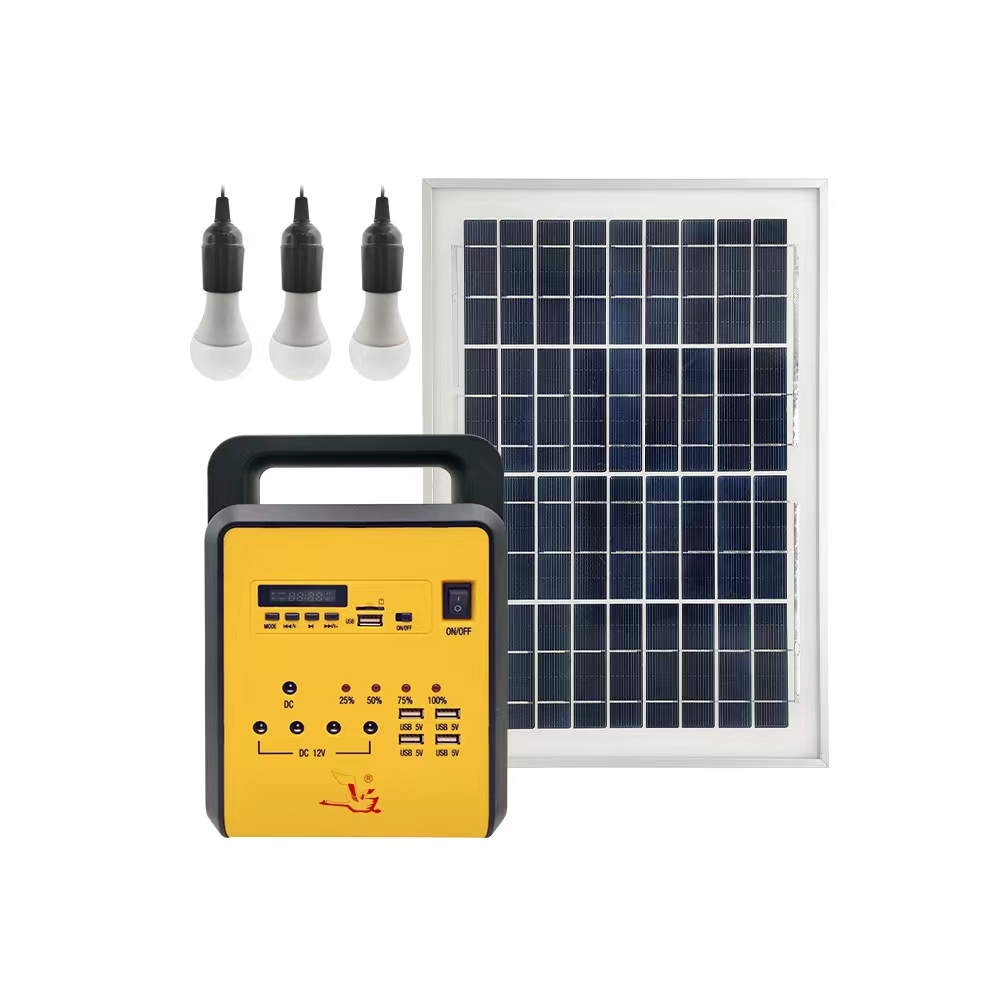 radio solar led light