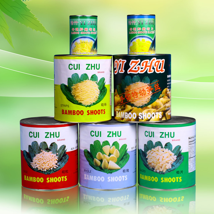 Canned Bamboo Shoots In Water