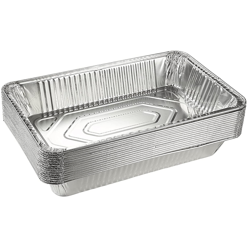 Disposable Aluminum Plate with Lids
