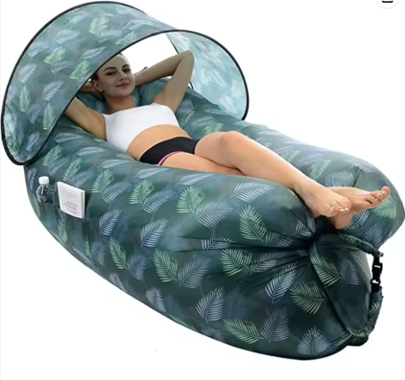 Sun Couch Lounger inflatable lazy bag air sofa for beach sleeping bag portable outdoor camping