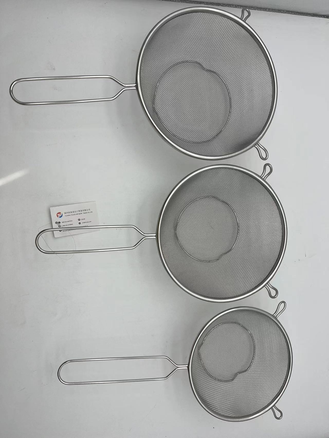 Stainless strainer stainlesscolander COOKING TOOLS