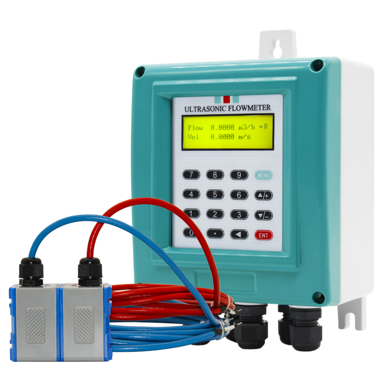 QT MODBUS RTU ultrasonic flow meter