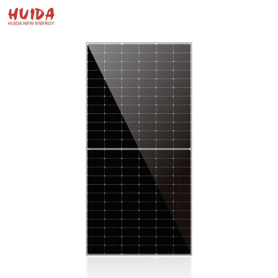HUIDA 500W 550W monocrystalline half-cell process solar panel