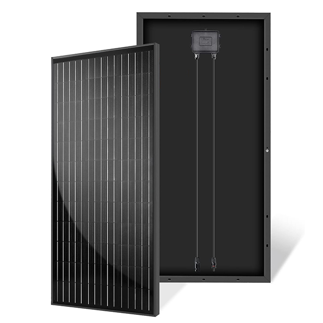 All Black Solar Module 450W 500W 600W Monocrystalline Silicon Solar Panel
