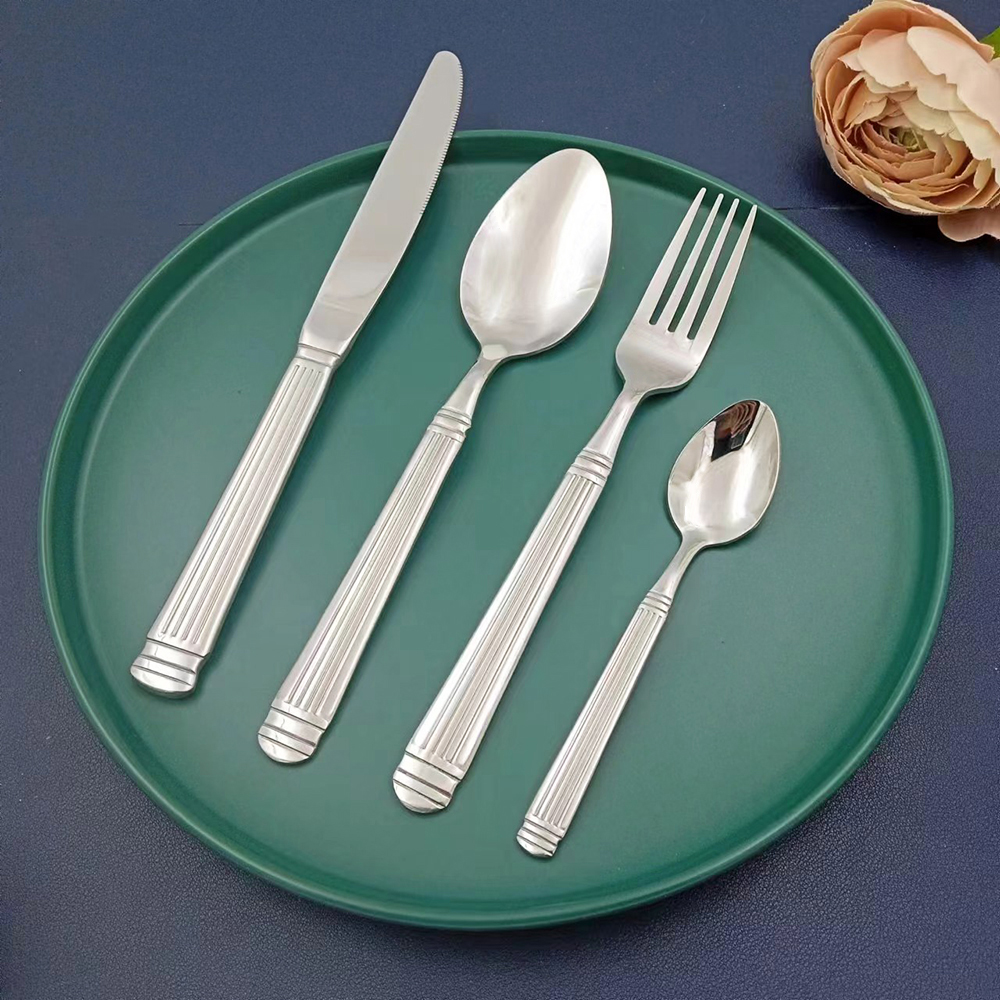 Stainless steel flatware set hotel cutlery set