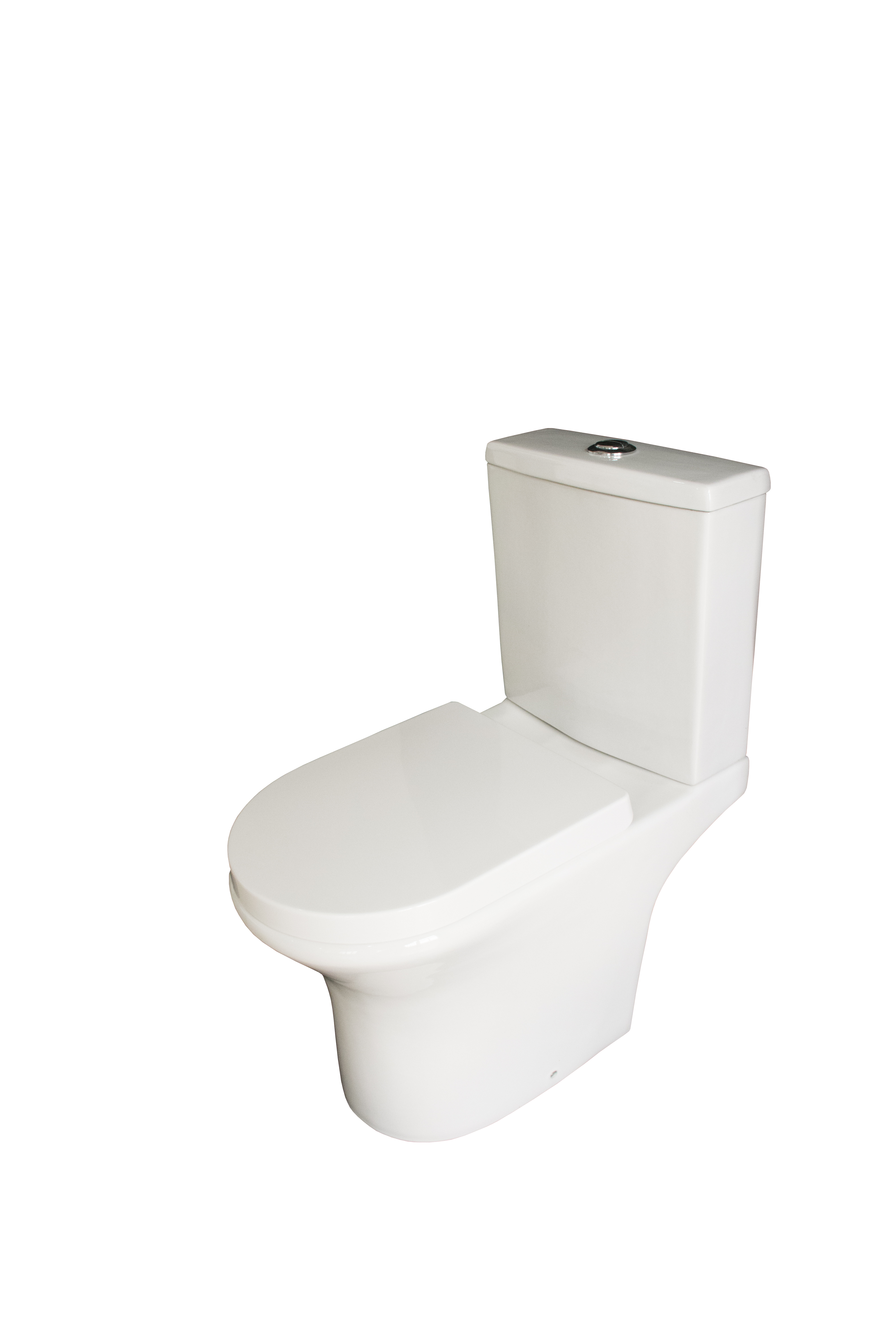 Two Piece Toilet RIMLESS P-trap 180MM Rough-in