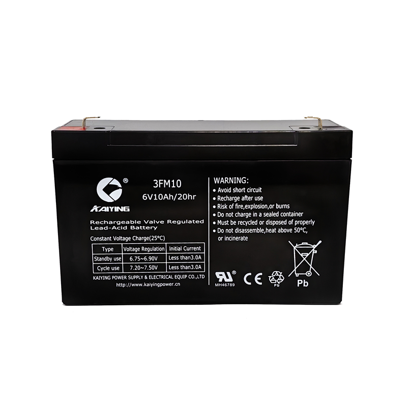 Valve Regulated Sealed Lead Acid Battery 6v10ah