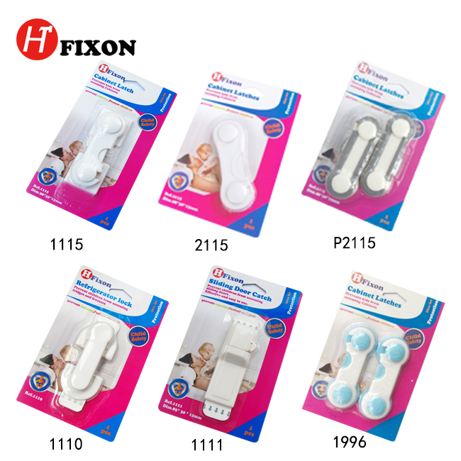 Plastic angle lock safety lock drower lock baby safety lock baby safety door stopper socket cover