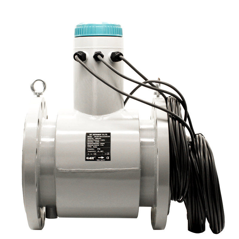 DN150-DN3000mmpartially full pipe flowmeter drilling mud flow meter caudalimetro magnetic flow meter