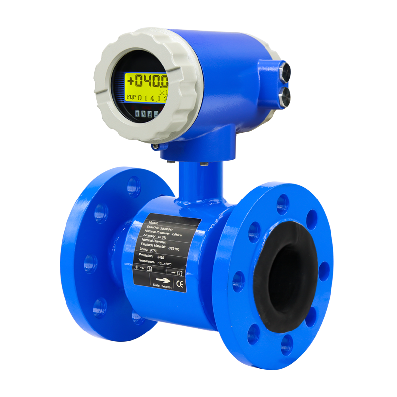 Intelligent Digital 4-20mA Electromagnetic Flow Meter Electromagnetic Flow Measurement