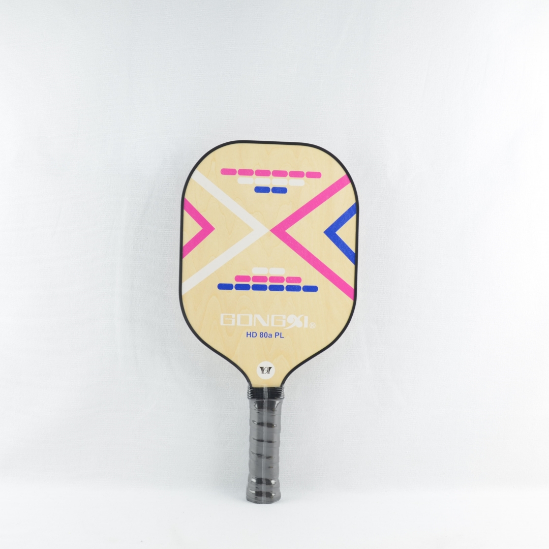 Factory wholesale customized wood pickleball paddle