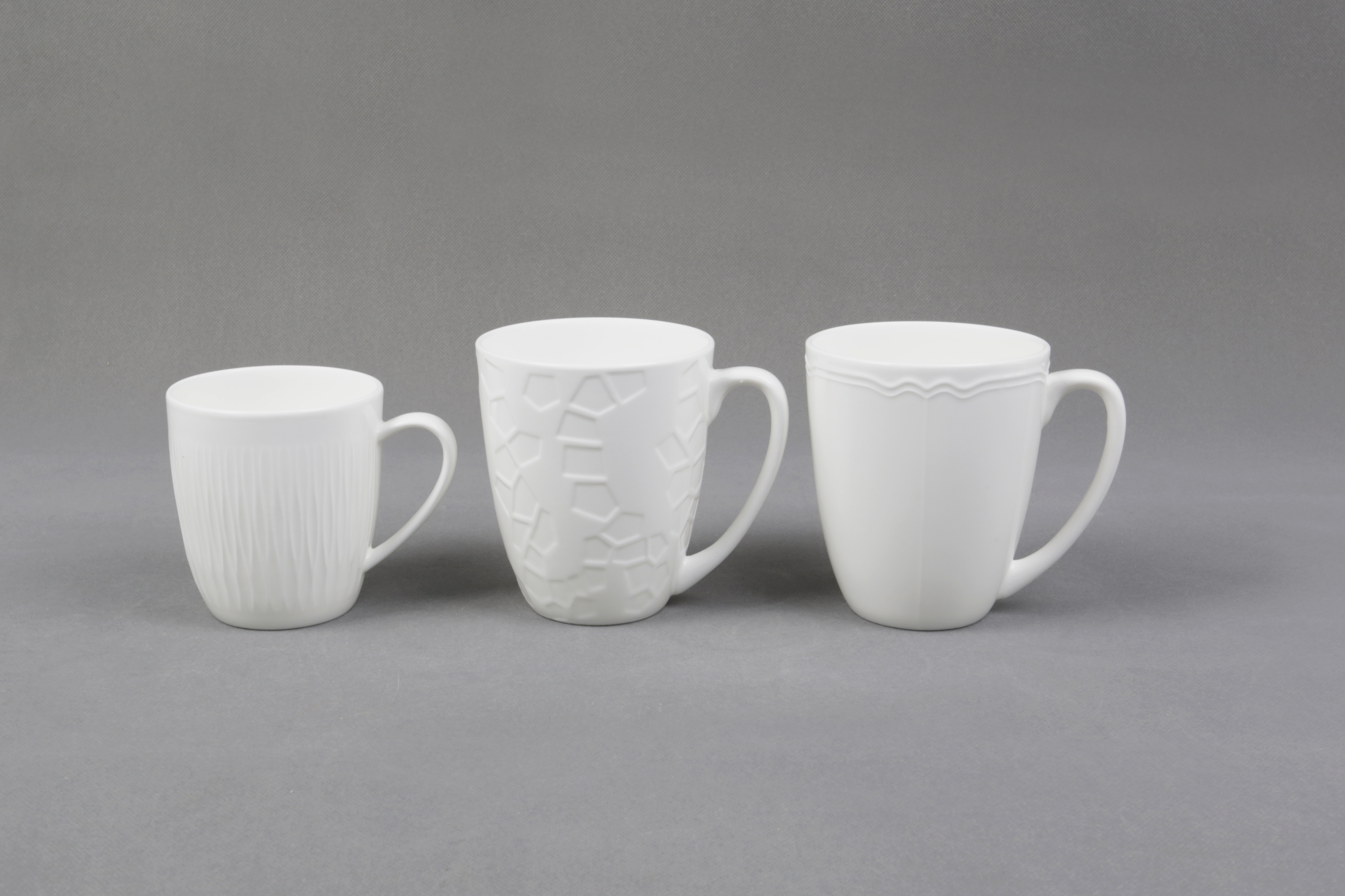 PlainWhite and Embossed Mugs