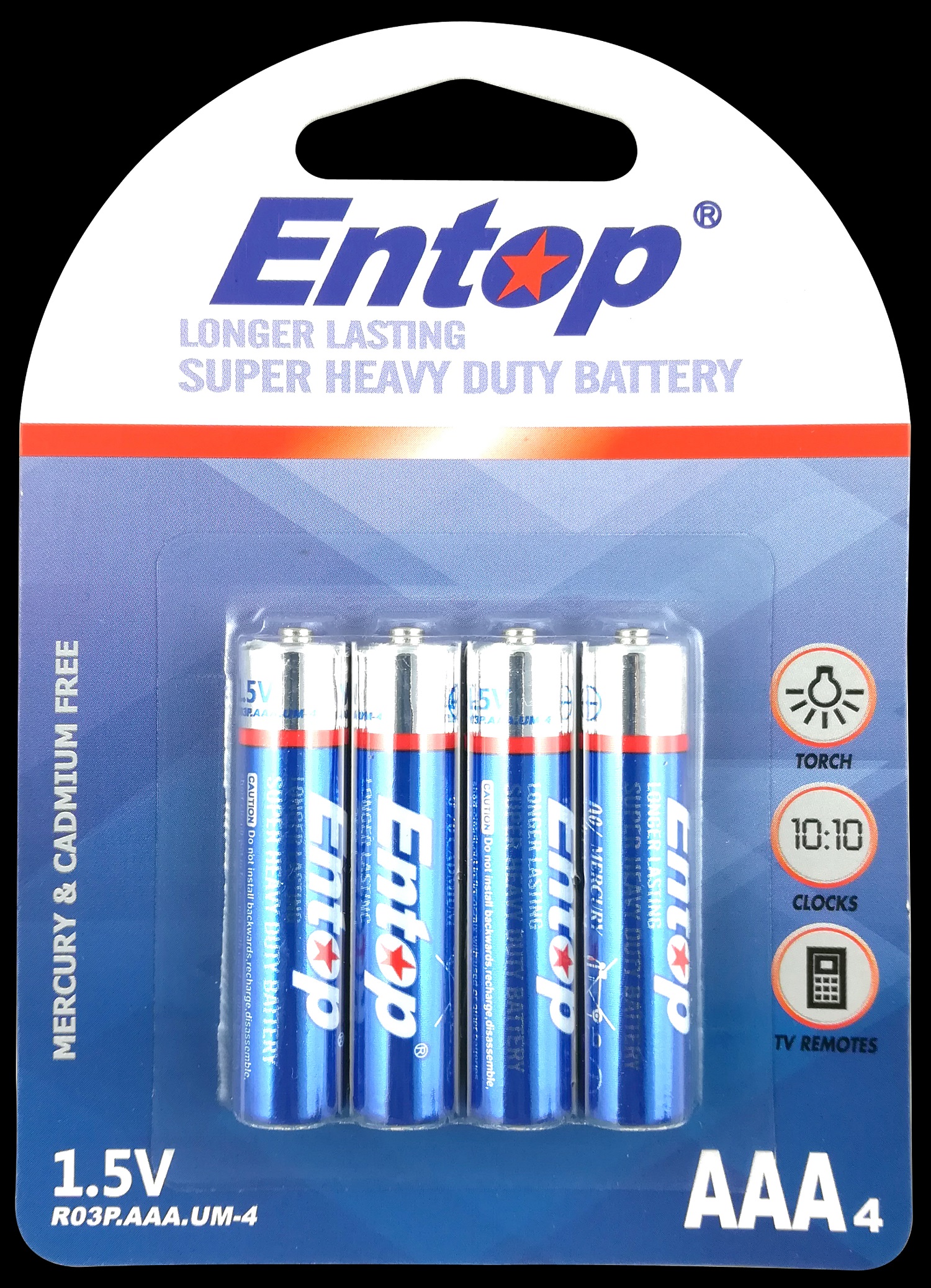 ENTOP AAA dry battery