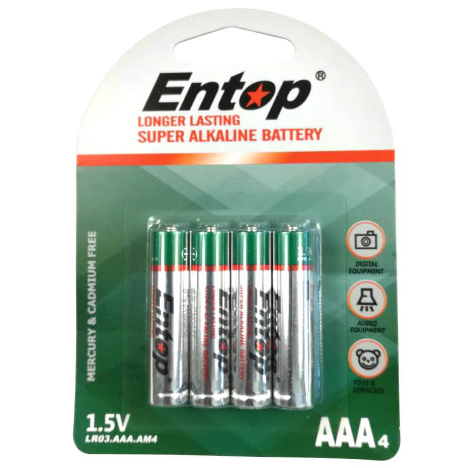 ENTOP AAA alkaline battery