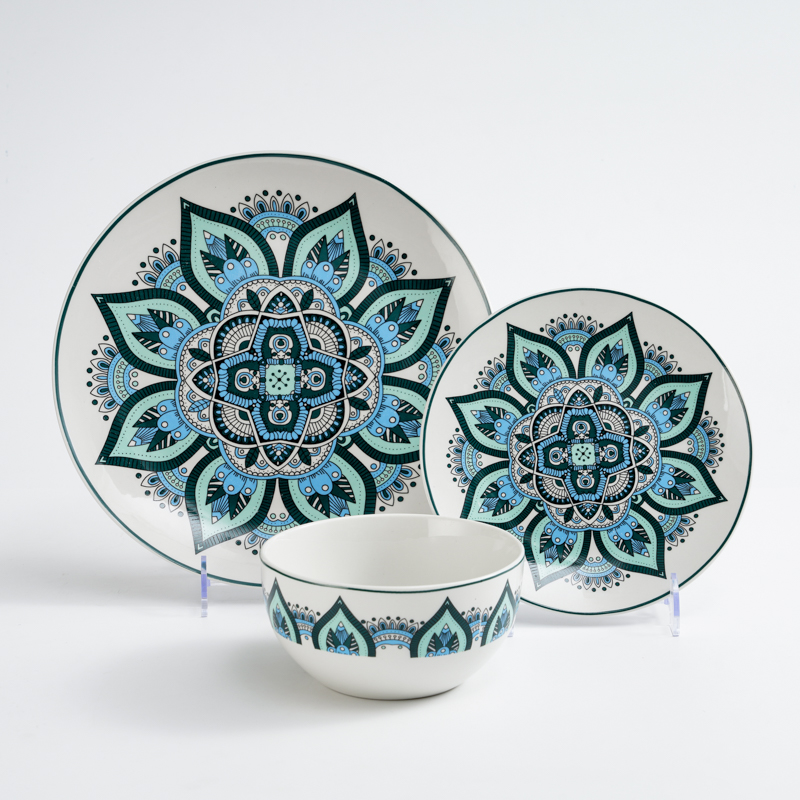Kaleidoscope series ceramic tableware