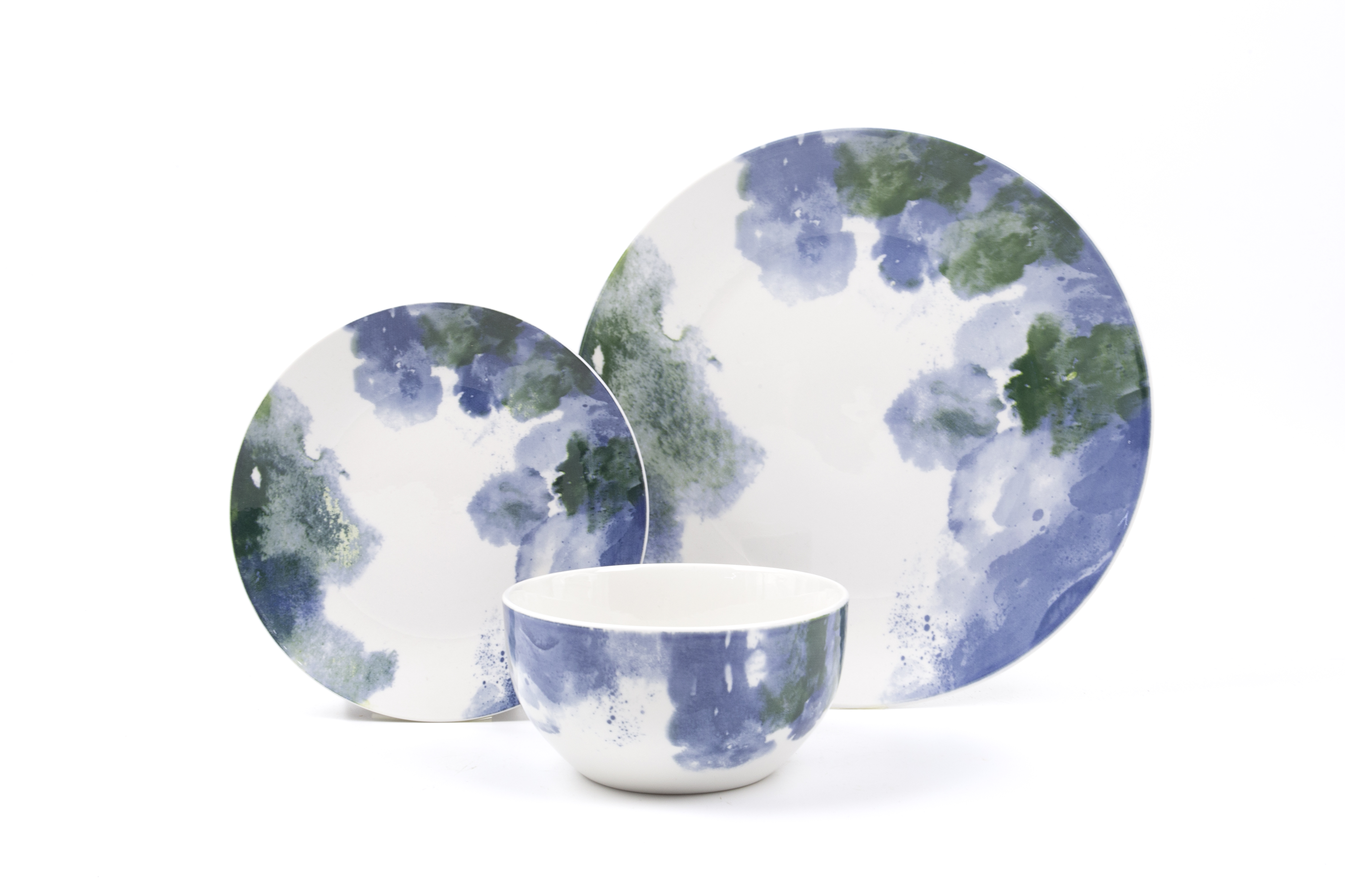 Decal Porcelain Dinner Set