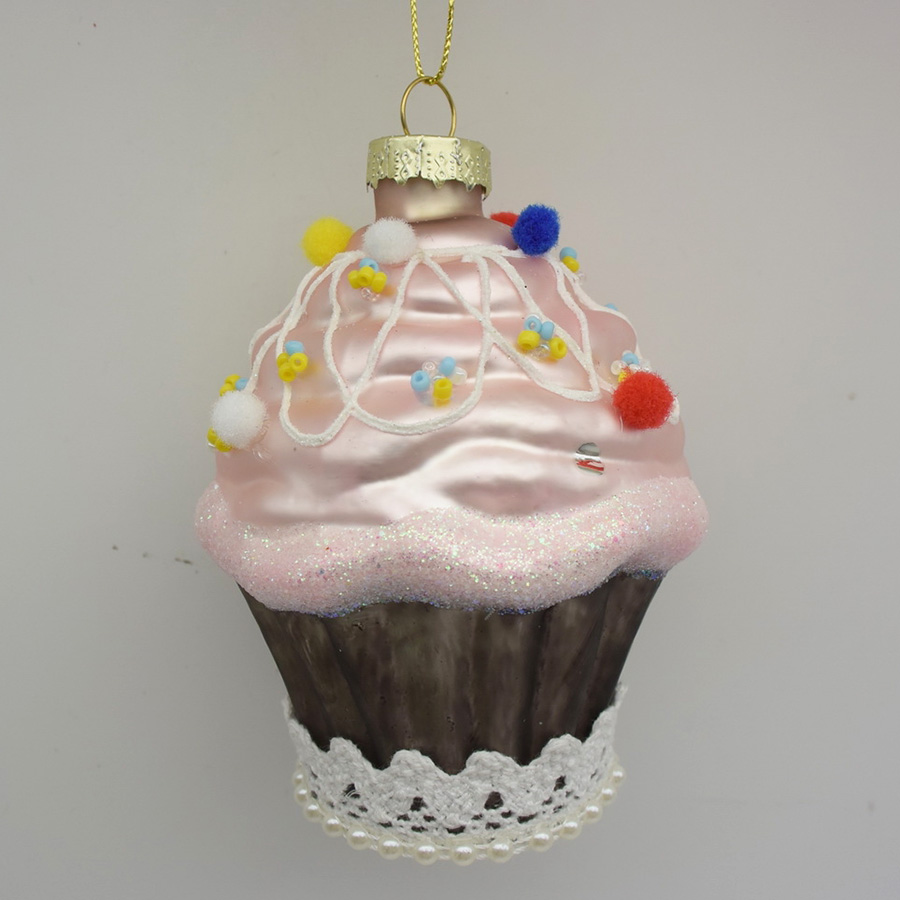 Glass figurine decoration Glass christmas ball christmas ball glass bauble