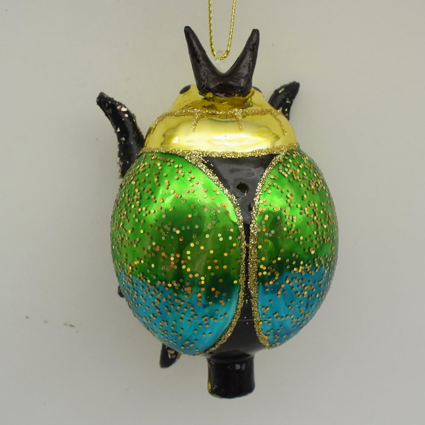 Glass figurine decoration Glass christmas ball christmas ball glass bauble