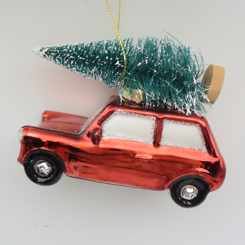 glass figurine decoration Glass christmas ball christmas ball glass bauble