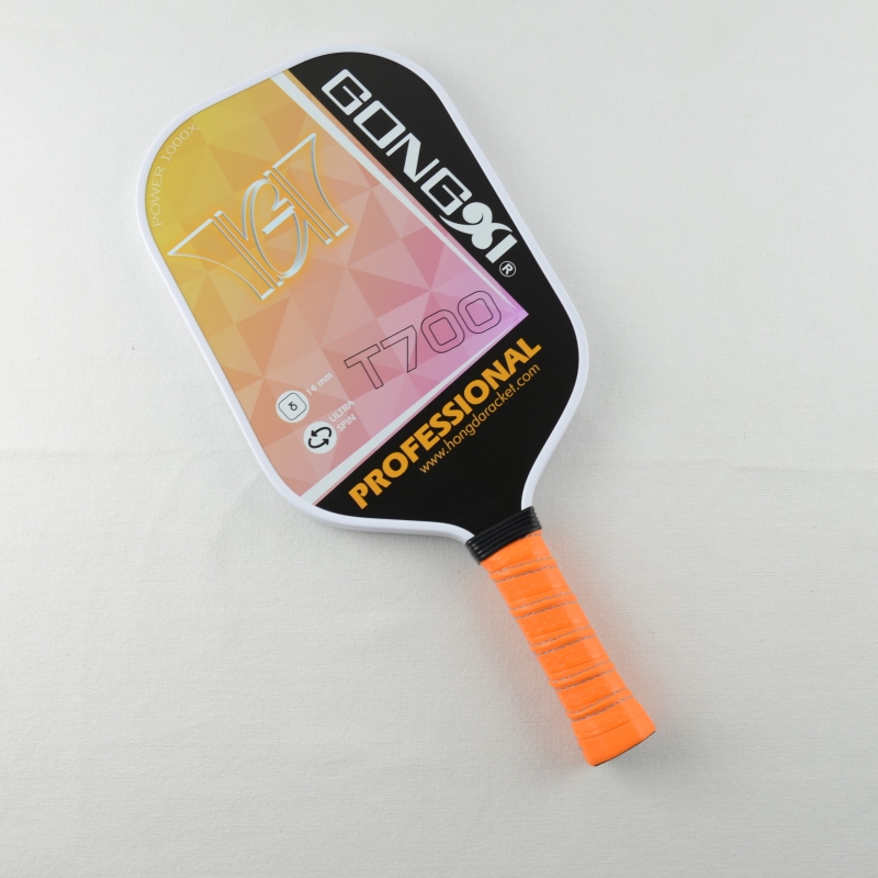 elongated carbon pickleball paddle
