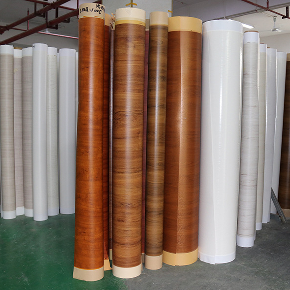 Factory PVC lamination film for Vacuum Membrane Press Processing and Furniture