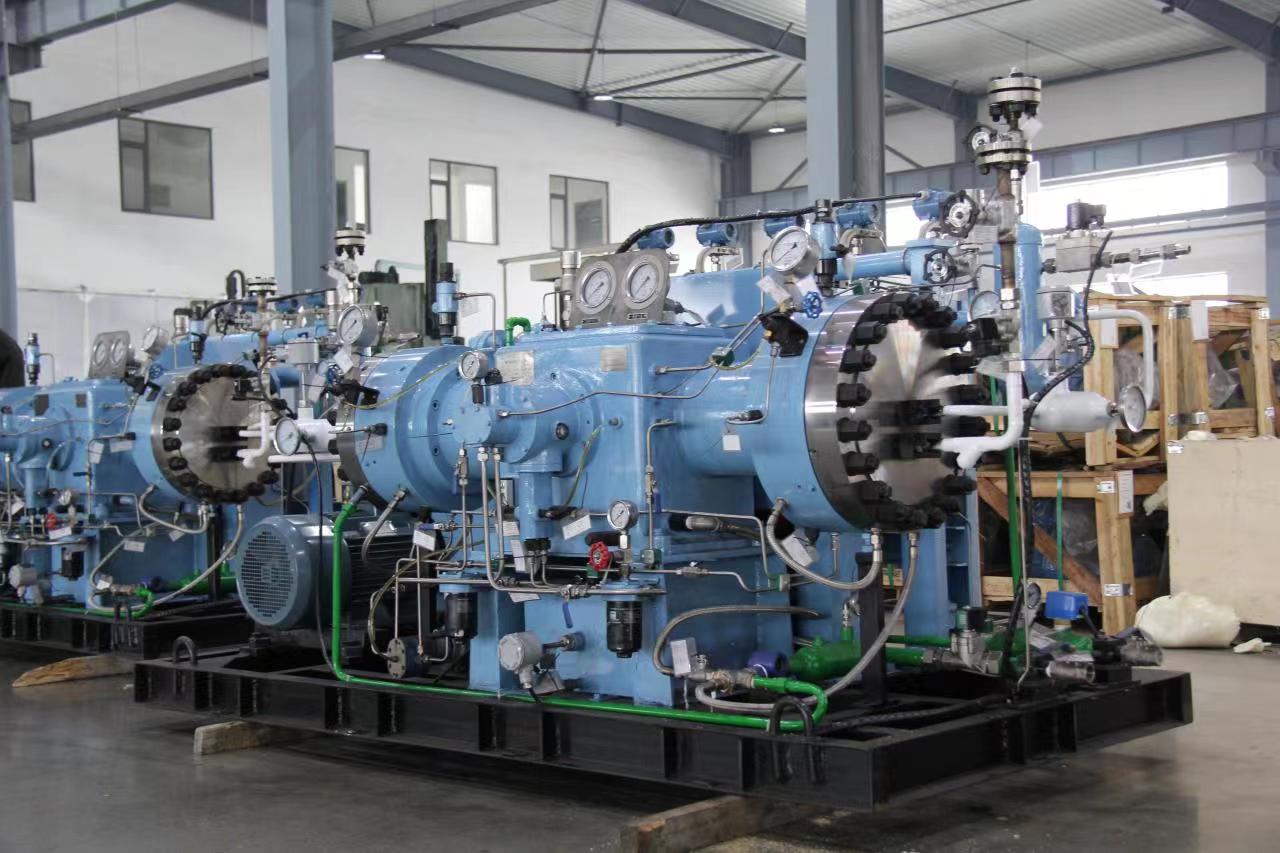 Air-cooled cryogenic liquid LNG,LPG, CH2,N2O small compressor