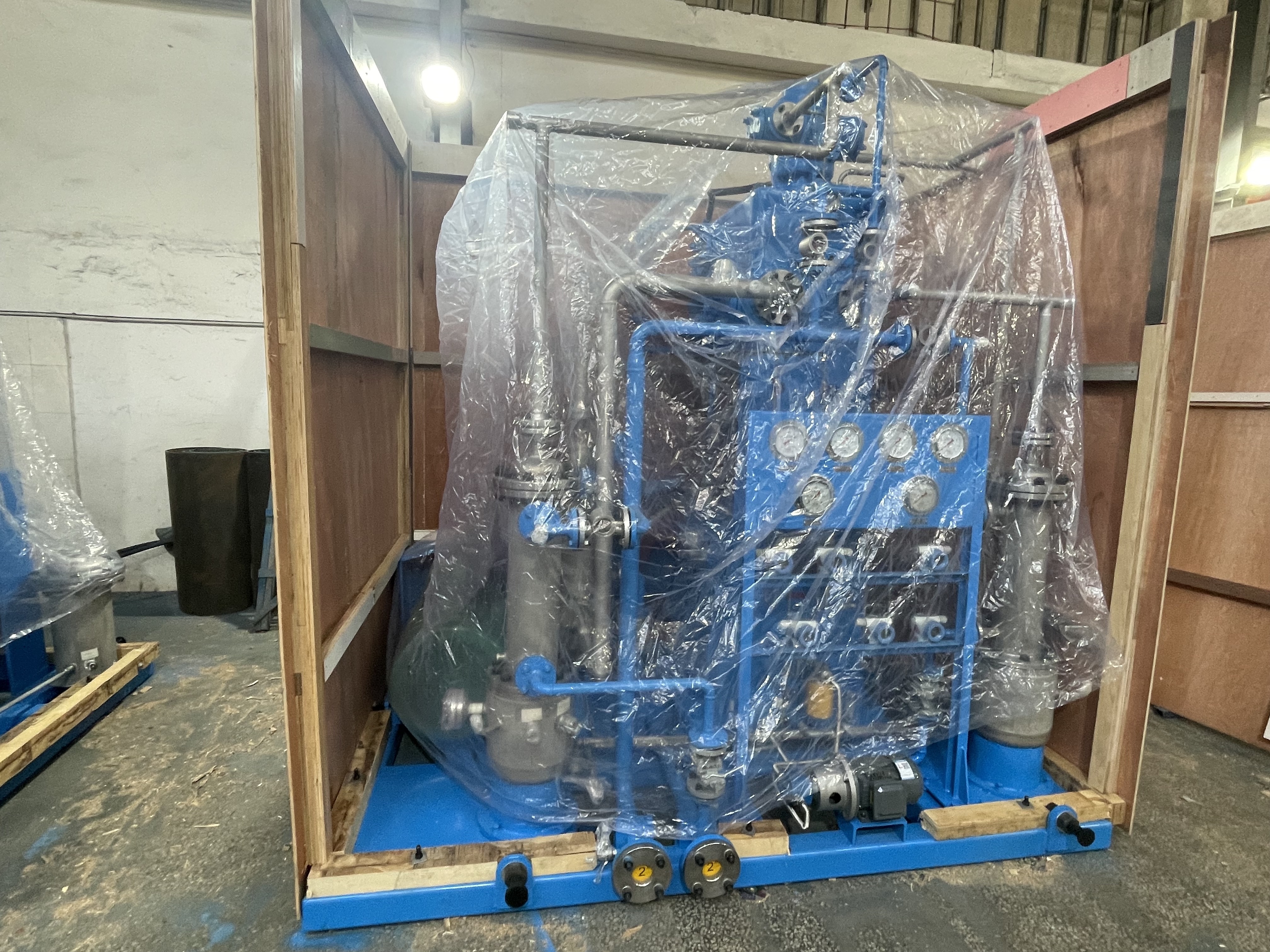 High purity diaphragm type gas compressor