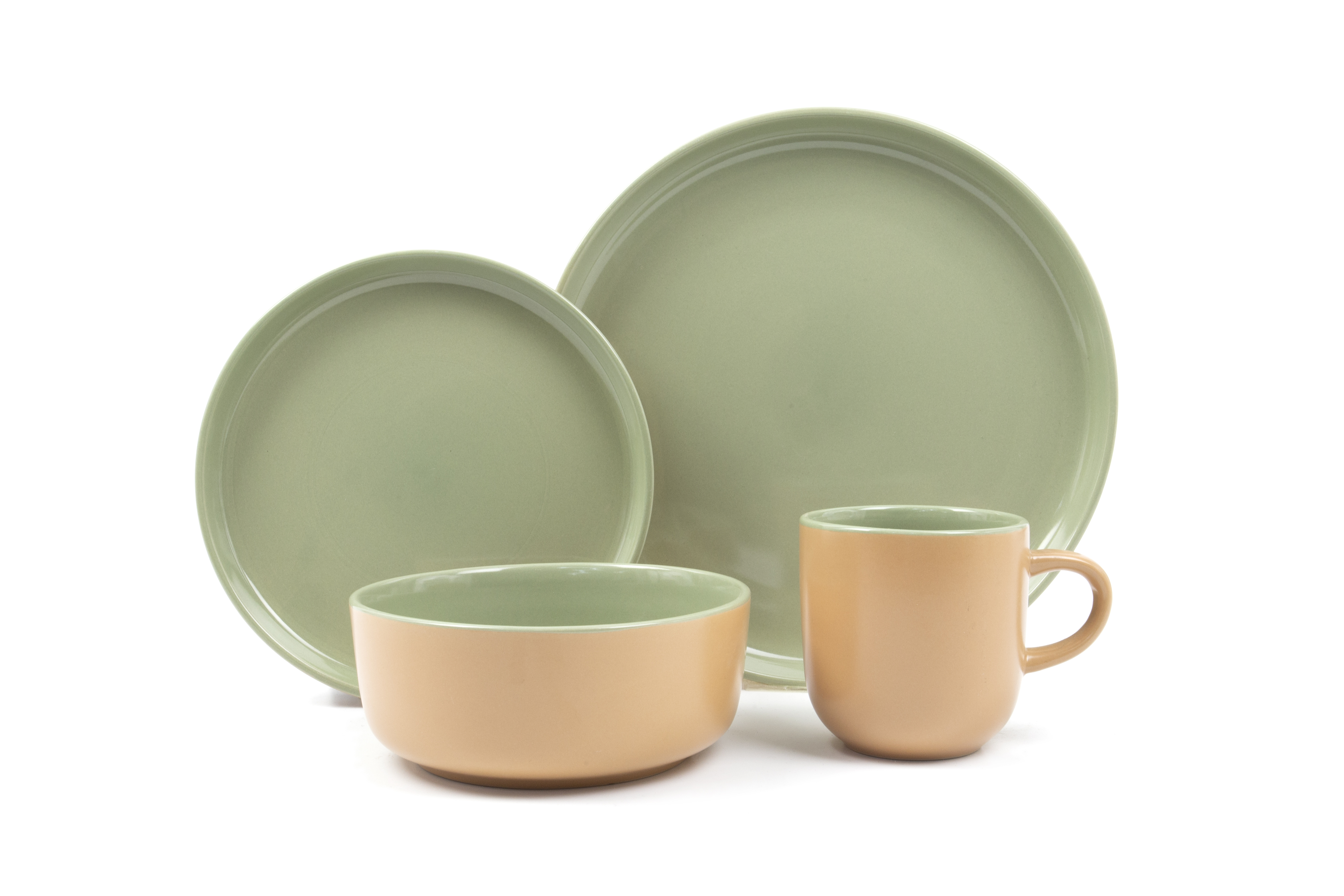 Matt Glazed Porcelain Dinner Set