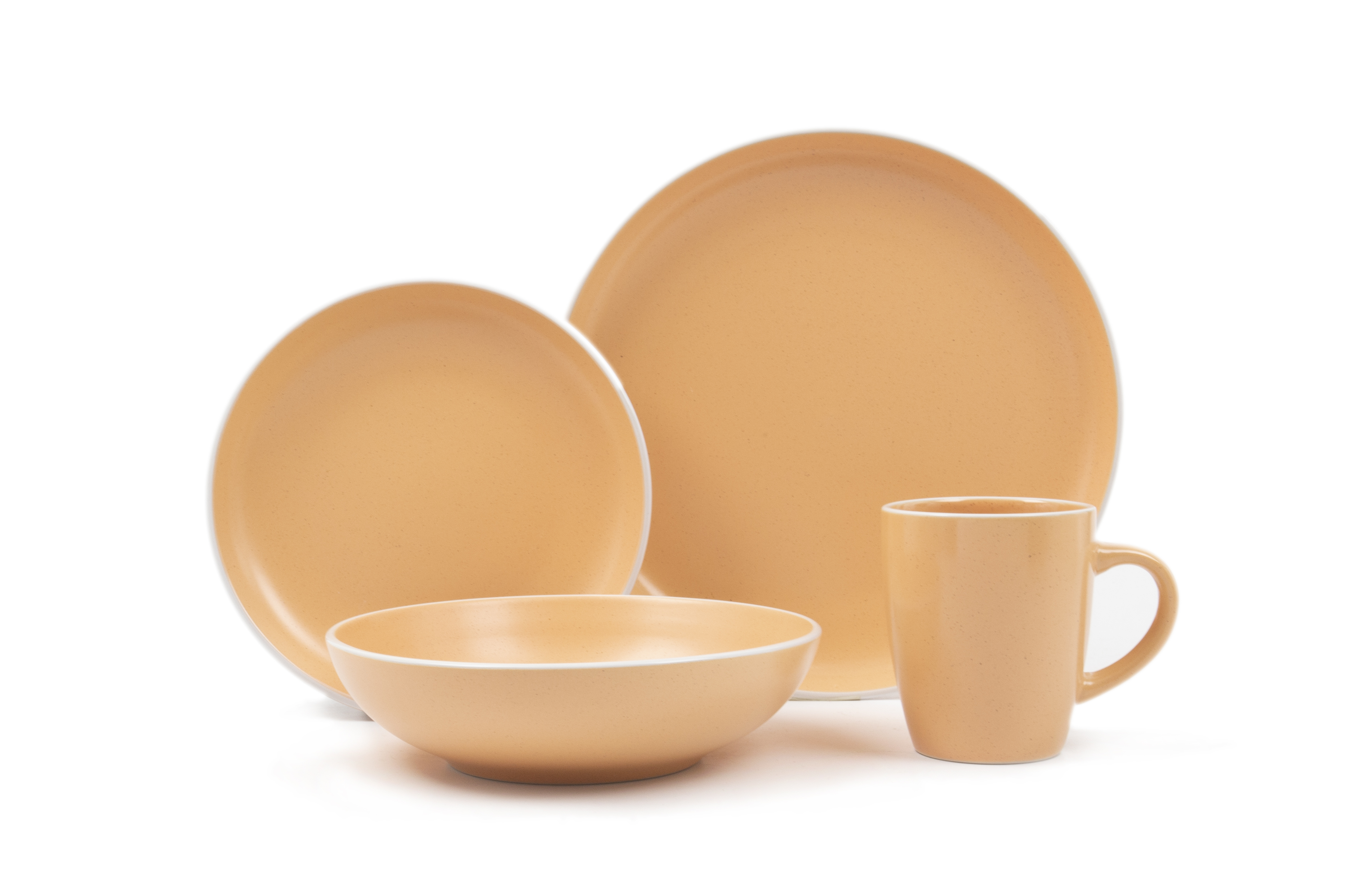 Solid Colour Porcelain Dinner Set