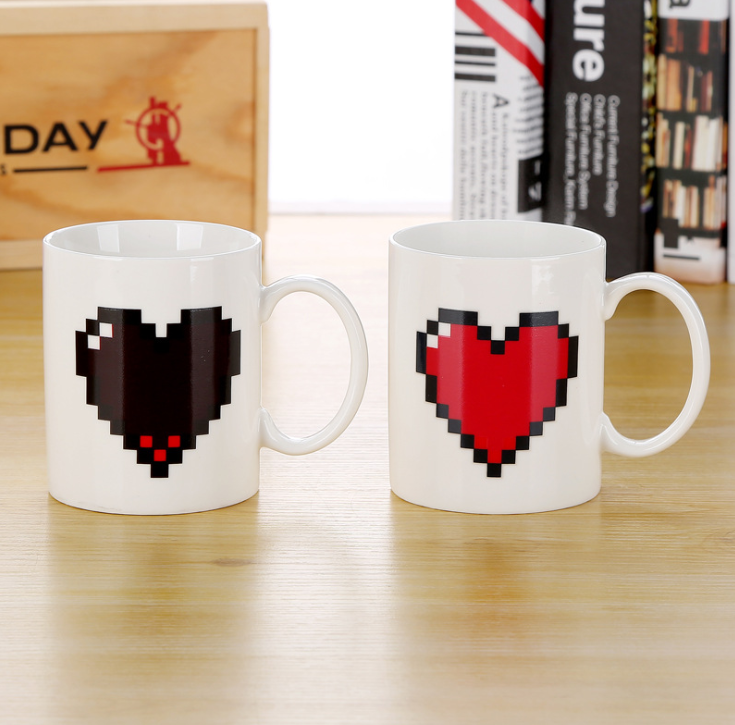 color changing ceramic mug