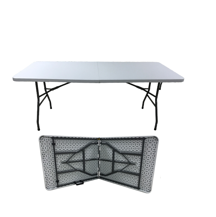 Outdoor garden 6ft plastic folding table camping table