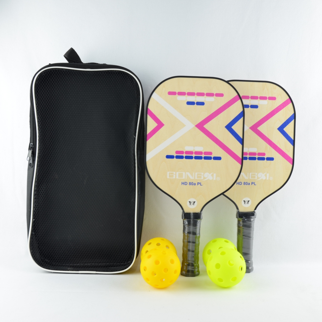 Factory wholesale customized wood pickleball paddle