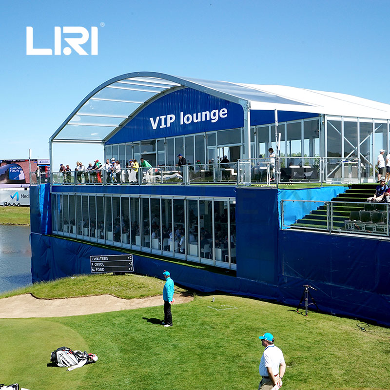 Arcum Tent, Big Arc Double Decker Tent, VIP Lounge Golf Sport Event Tent