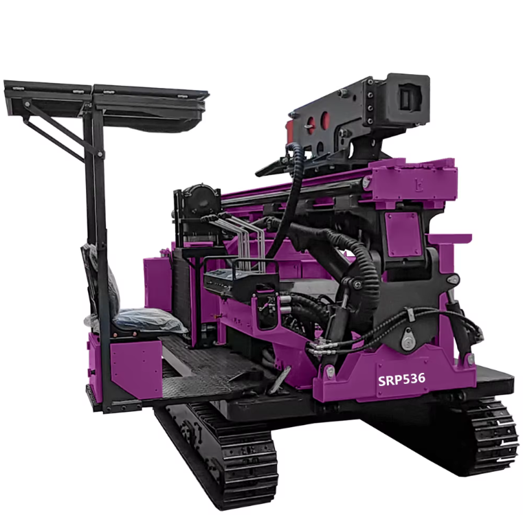 Solar Piling Machine Engineering Construction Screw Pile Driver Hydraulic Diesel Pile Driver
