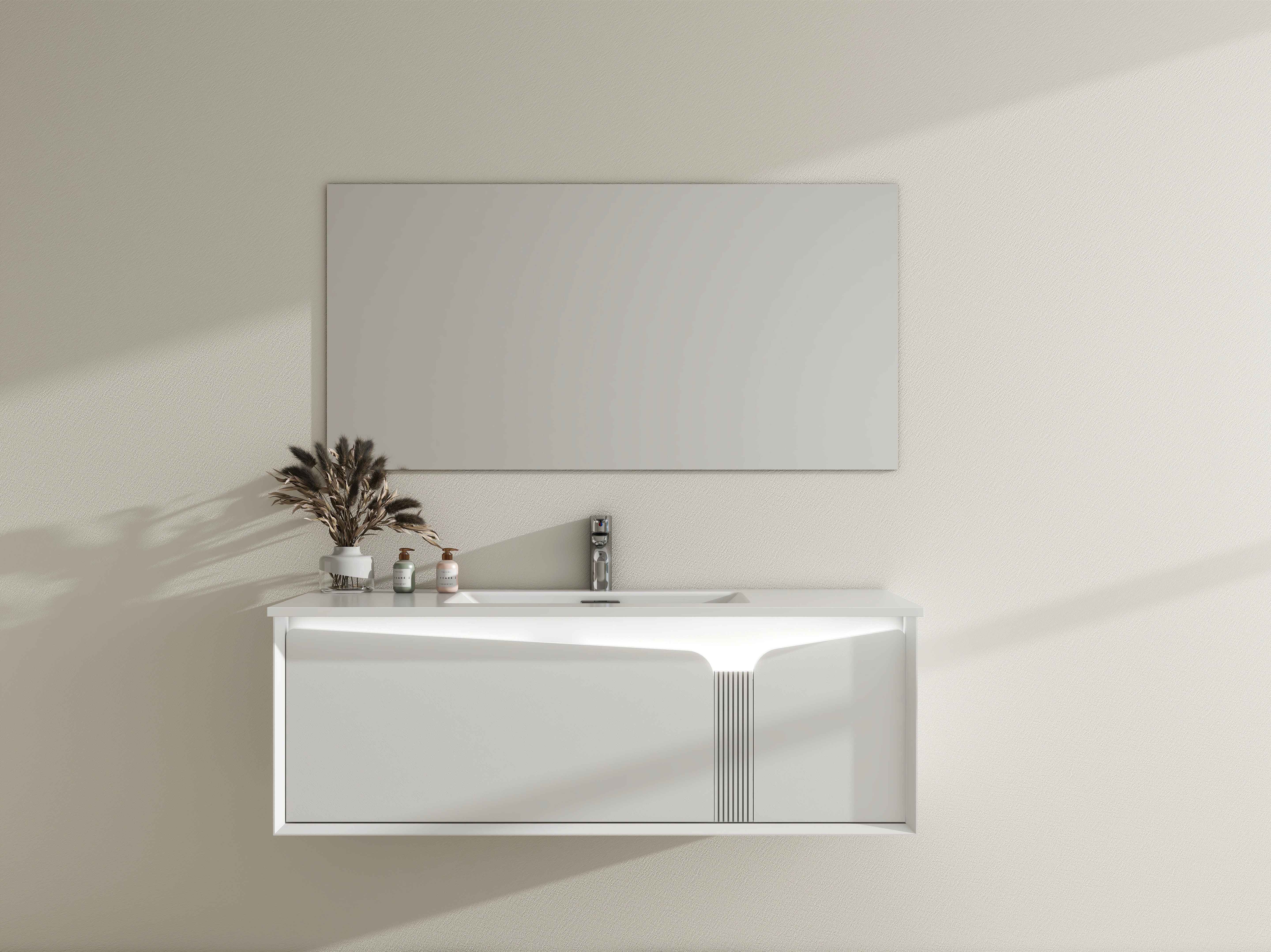 New 120 bathroom cabinet with lights