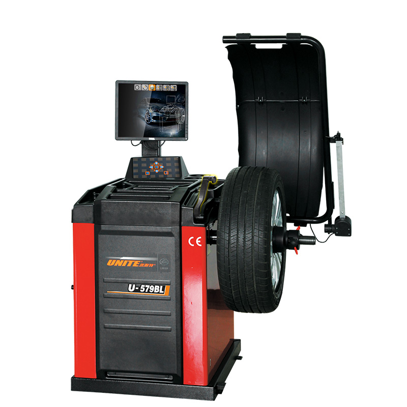 automatic disc brake wheel balancing machine wheel balancing machine price 3d animation interface