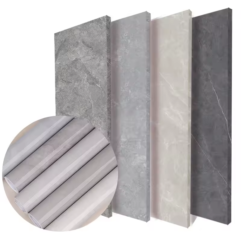 Marble PVC Lamination Decorative Film Opaque Stained Paper Vacuum Membrane Press Living Room