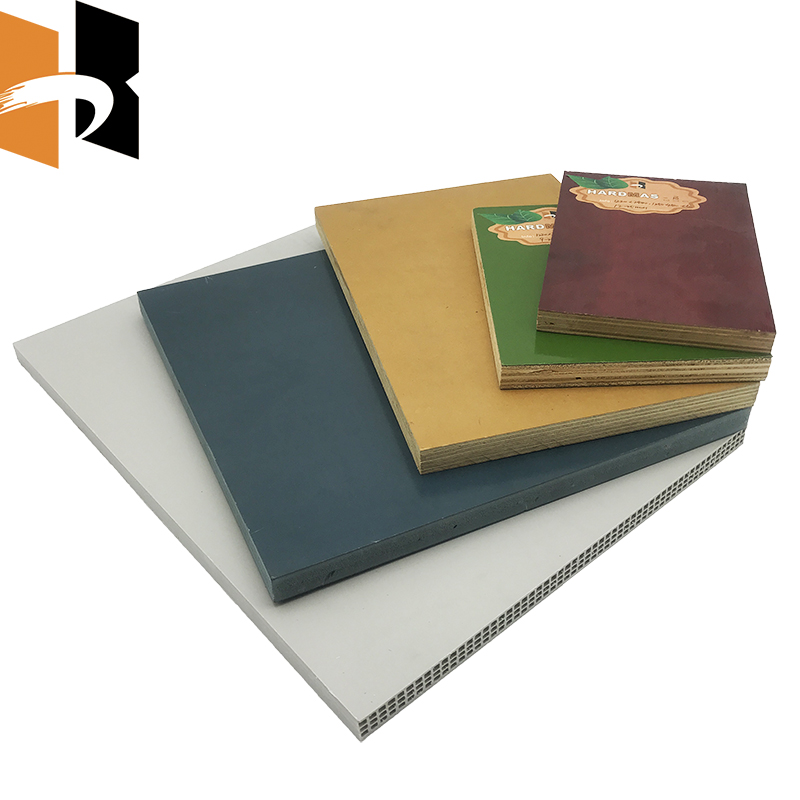 MDO Board/PP Film Faced/PVC Plastic/PP Hollow Construction Formwork Panel