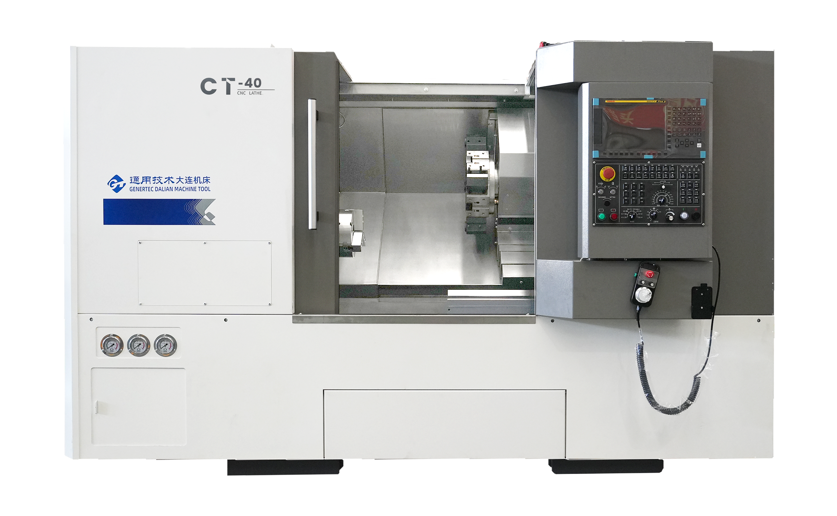 Slant bed cnc lathe CT40