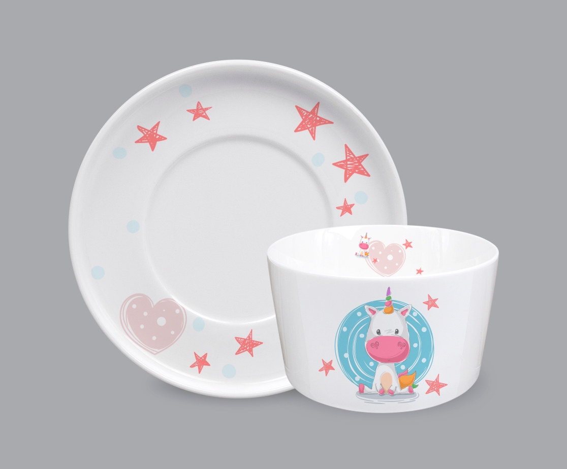 Children Porcelain Dinner Set