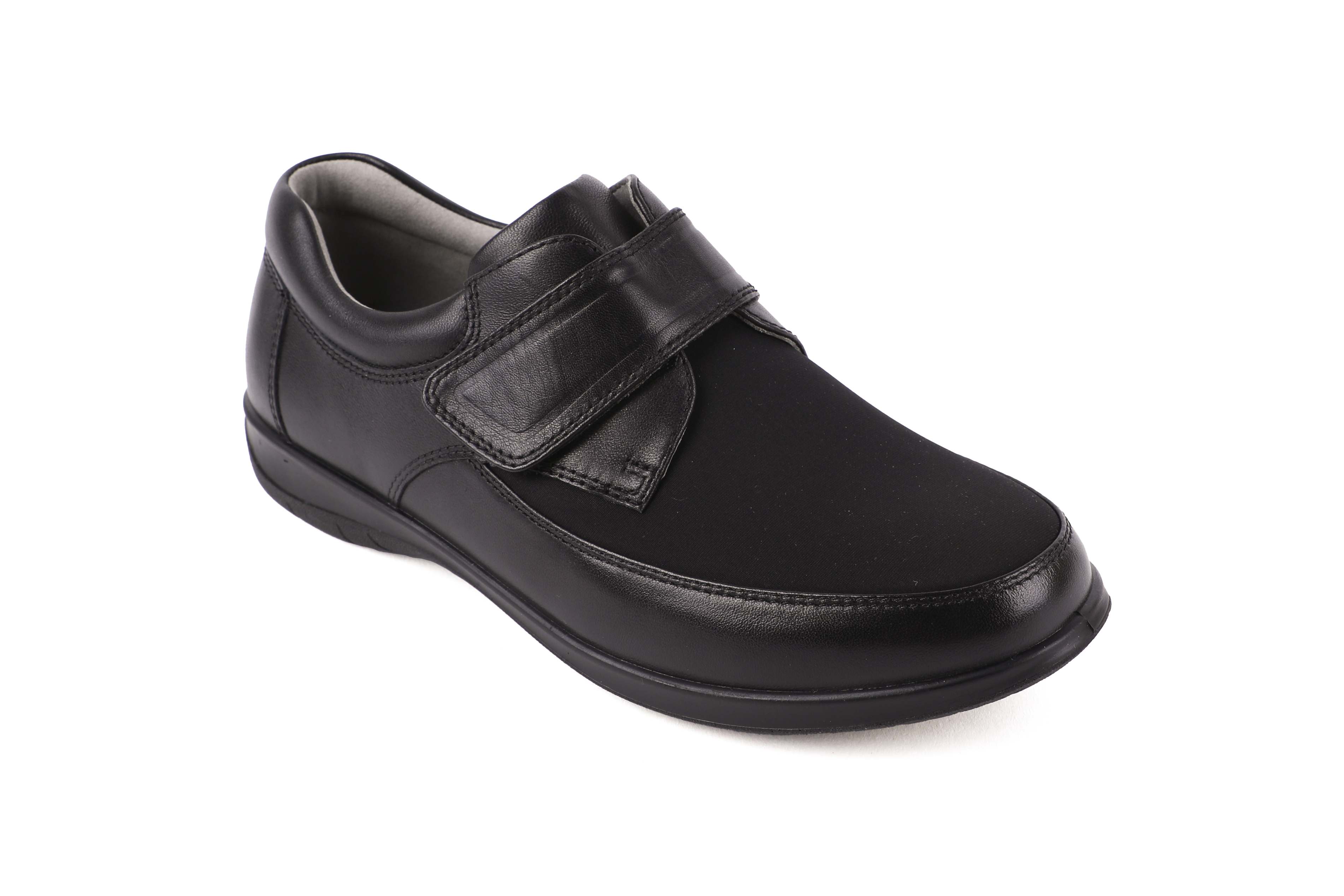 elderly shoes Anti slip shoe Drkong senior care Elastic leather shoes