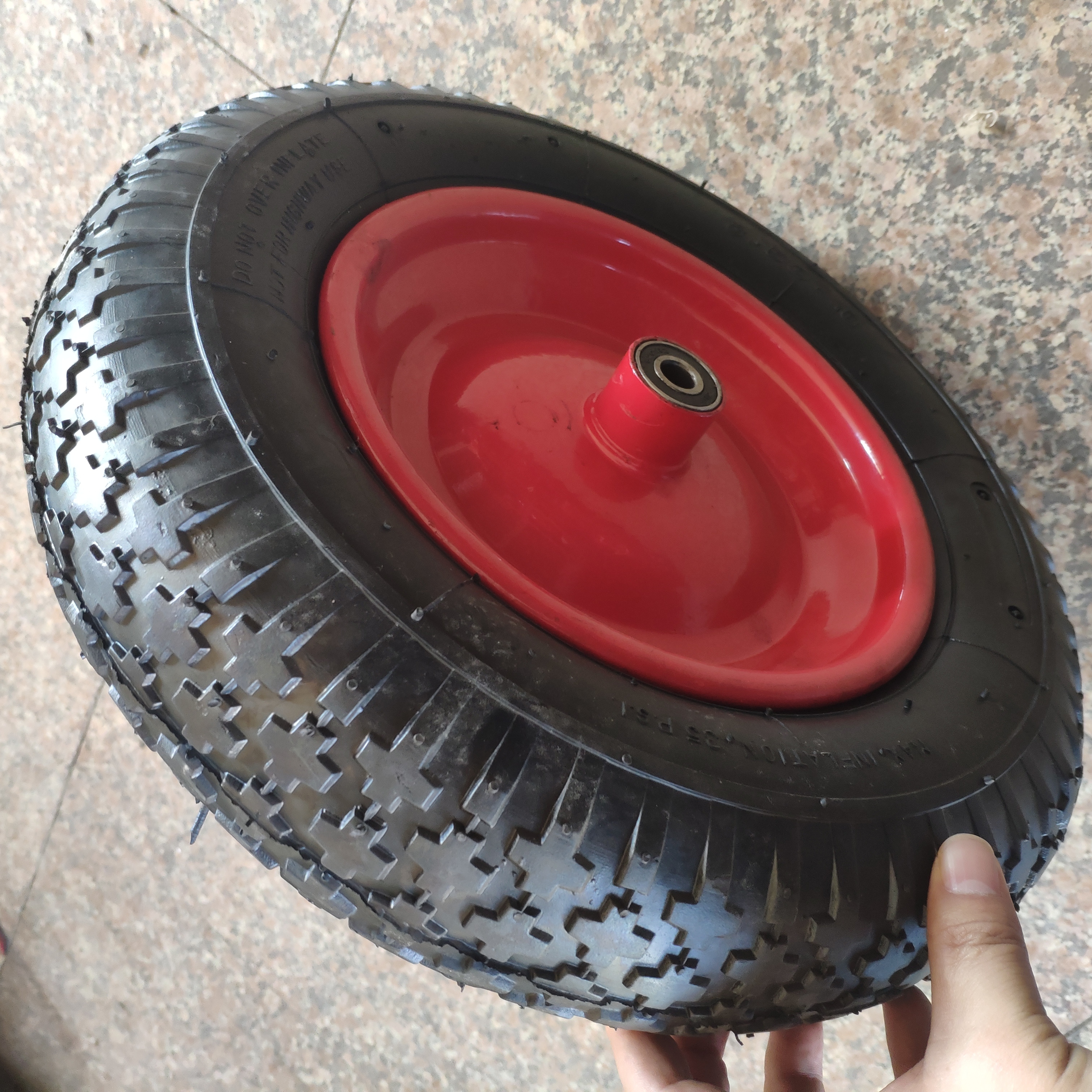 Rubber wheel