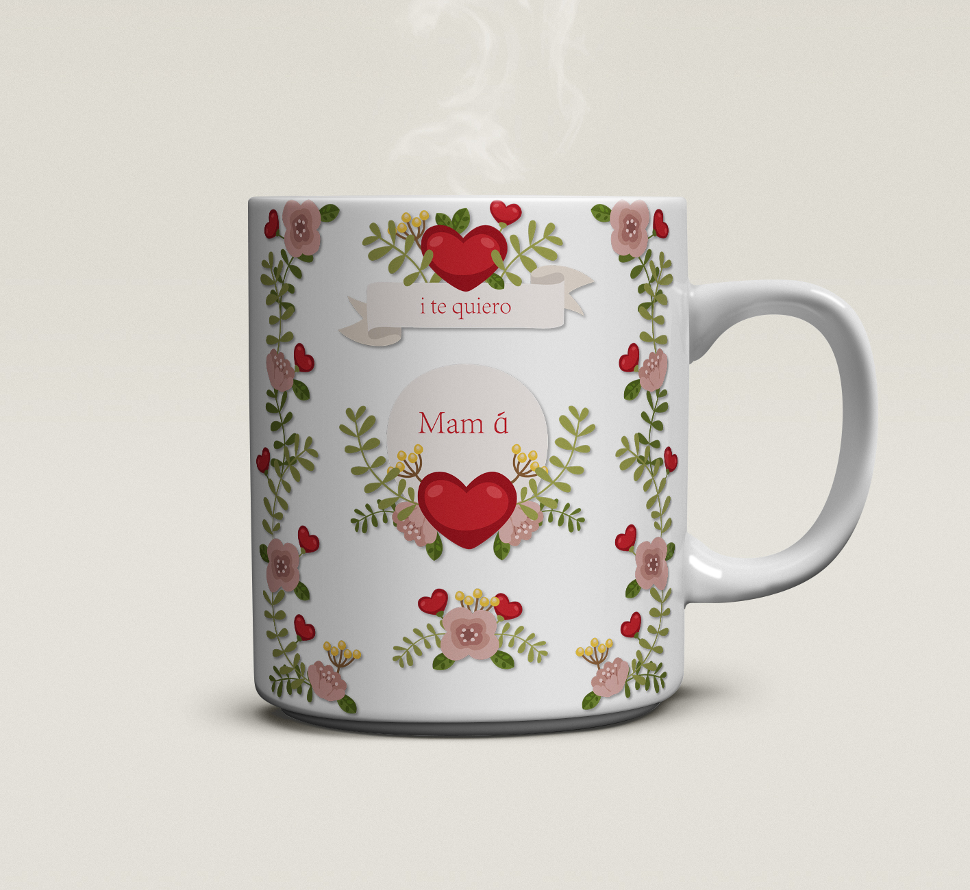 Mothers Day Themed Porcelain Mug