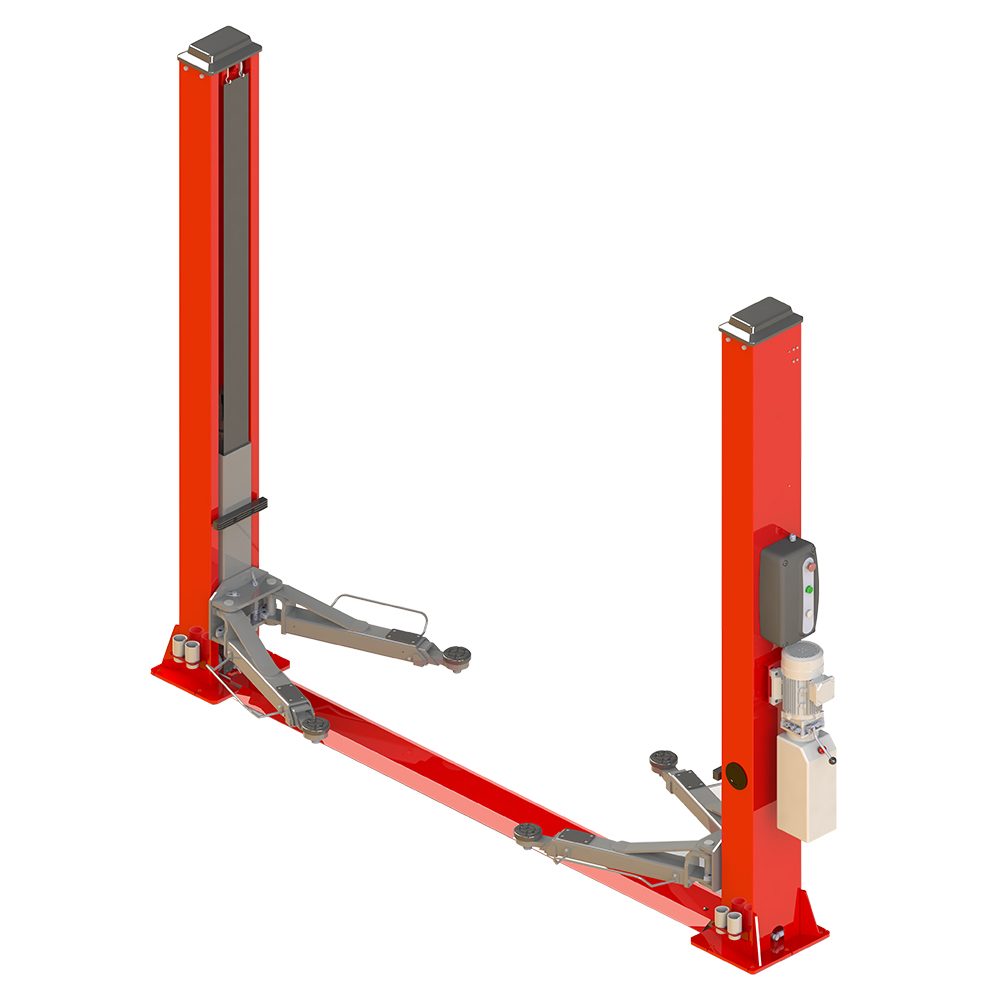 Two post car lift hydraulic car lift 2 post 4 ton 2 post car lift for workshop equipment